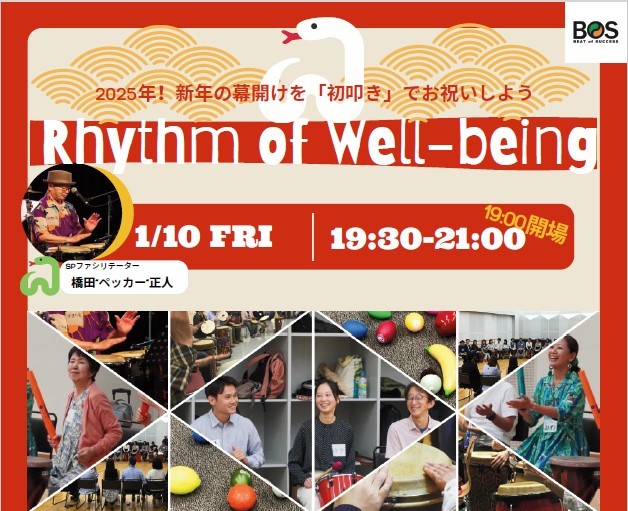 You are currently viewing ドラムサークルを体験しよう！ Rhythm of Well-being 003 ドラムサークルROW 第3回開催！